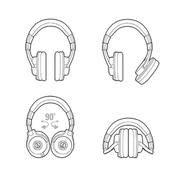 Ακουστικά Audio Technika ATH-M40x Ενσύρματα