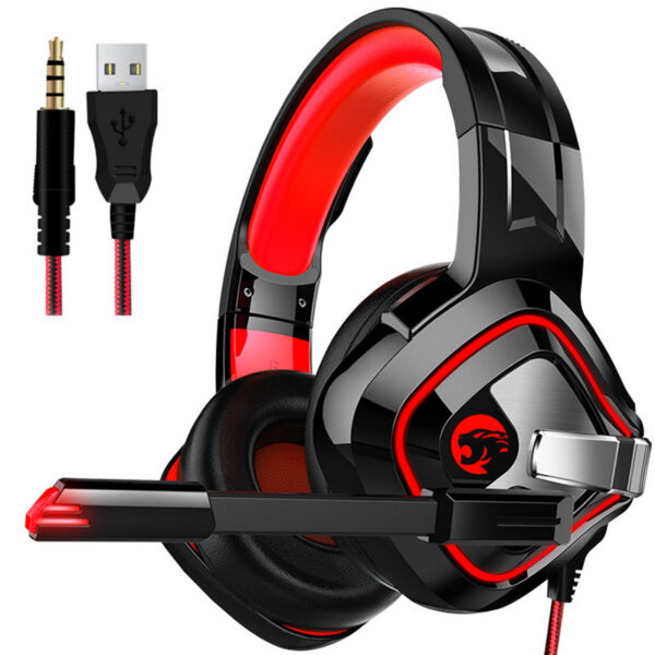 Ακουστικά MARKUEE Over Ear Gaming Headset with Connection 3.5mm & USB RGB