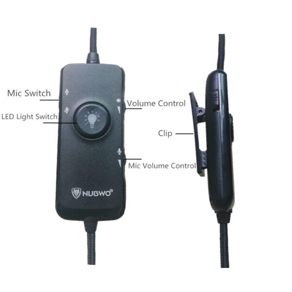 Ακουστικά NUBWO N11 Over Ear Gaming Headset with Connection USB