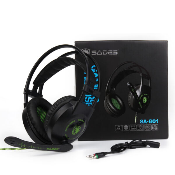 Ακουστικά Sades V2 Over Ear Gaming Headset with Connection USB