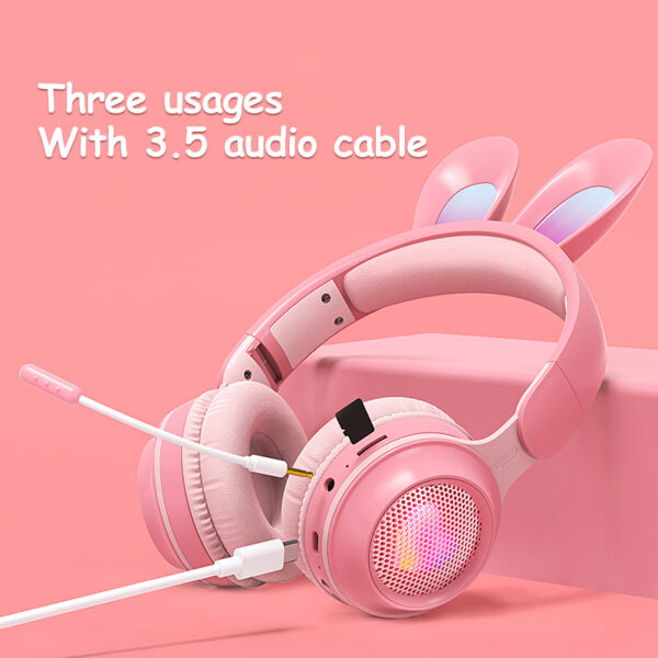 Ακουστικά Rabbit Ear KE-01 Bluetooth Wireless On Ear Headphones