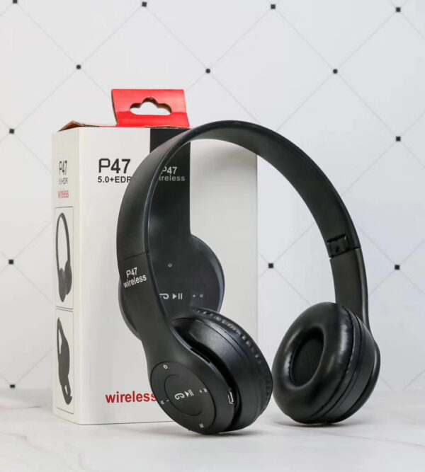 Ακουστικά P47 Bluetooth Wireless/Wired On Ear Headphones