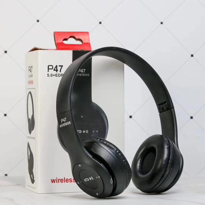 Ακουστικά P47 Bluetooth Wireless/Wired On Ear Headphones