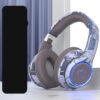 Ακουστικά TOKY Bluetooth Wireless Over Ear Headphones 5.2 Pluggable Illumination