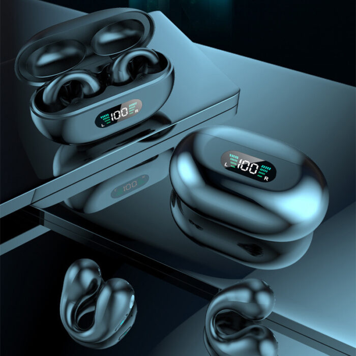 Ακουστικά TWS Ear Clip Bluetooth 5.3 Handsfree Wireless Earphones