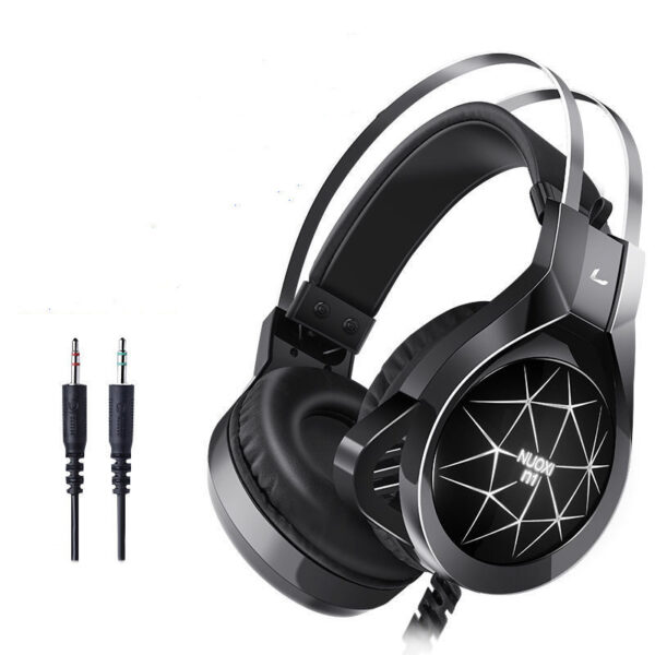 Ακουστικά NUOXI N1 Over Ear Gaming Headset with Connection 3.5mm & USB RGP