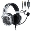 Ακουστικά ARMY MESS K8 Over Ear Gaming Headset with Connection 3.5mm & USB RGB