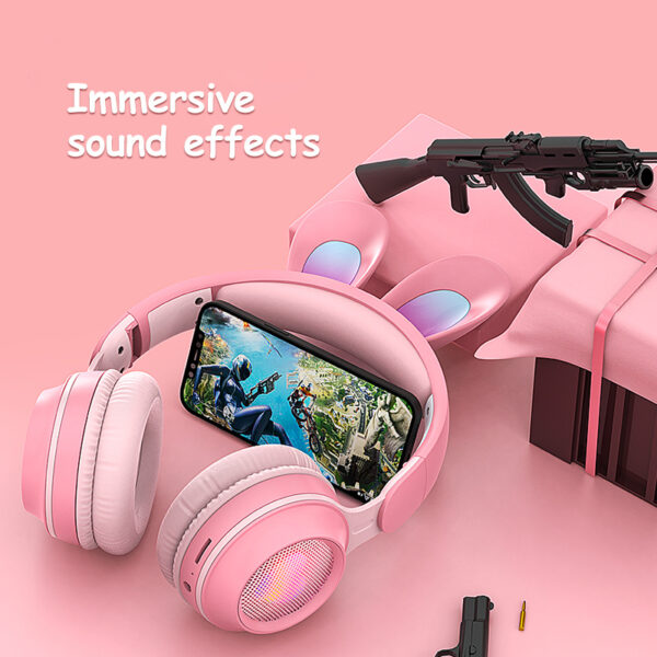 Ακουστικά Rabbit Ear KE-01 Bluetooth Wireless On Ear Headphones