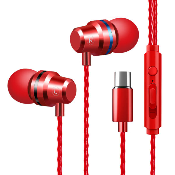 Ακουστικά X12 Wired Heat Tone In-ear Mobile Phone Headphones