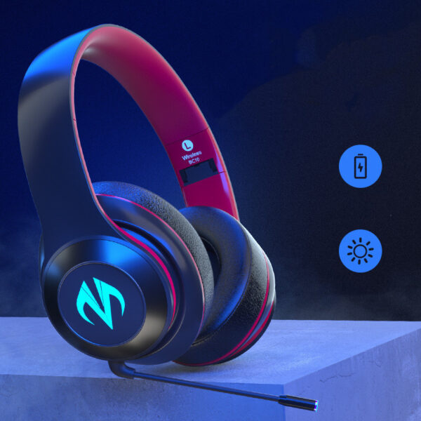 Ακουστικά BC-10 Gaming Over Ear Wireless Headset with Connection Bluetooth