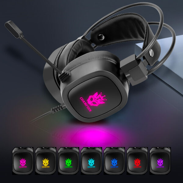 Ακουστικά CHAMPION R3 Over Ear Gaming Headset with Connection 3.5mm & USB
