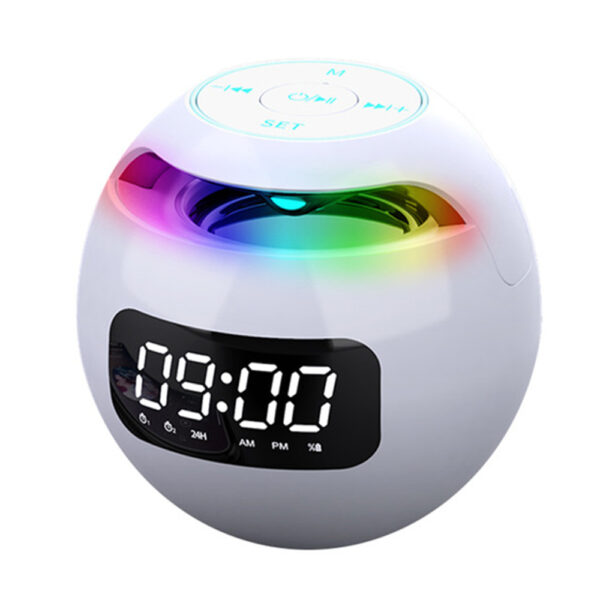 Ηχείο/Ρολόι Alarm Clock Wireless Bluetooth RGB Speaker