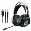 Ακουστικά S602 Over Ear Gaming Headset with Connection 3.5mm & USB RGB