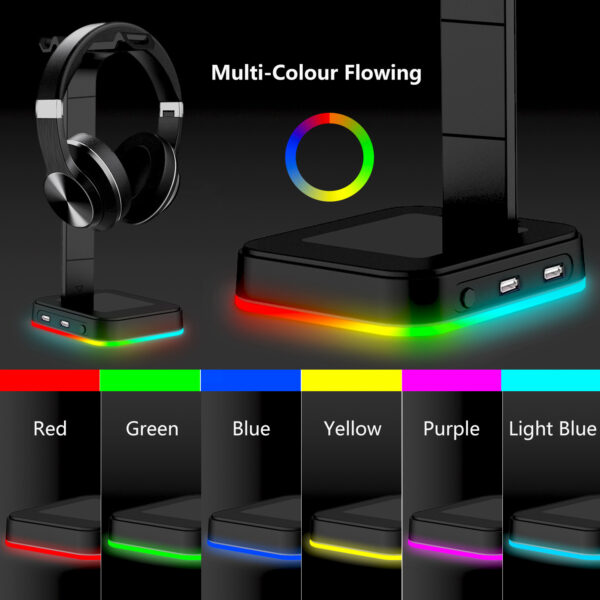 Βάση Ακουστικών Gaming Headset Bracket with RGB LIGHTING