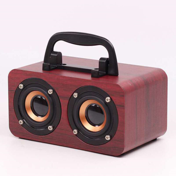 Ηχείο Wooden Wireless Bluetooth Speaker Portable Outdoor