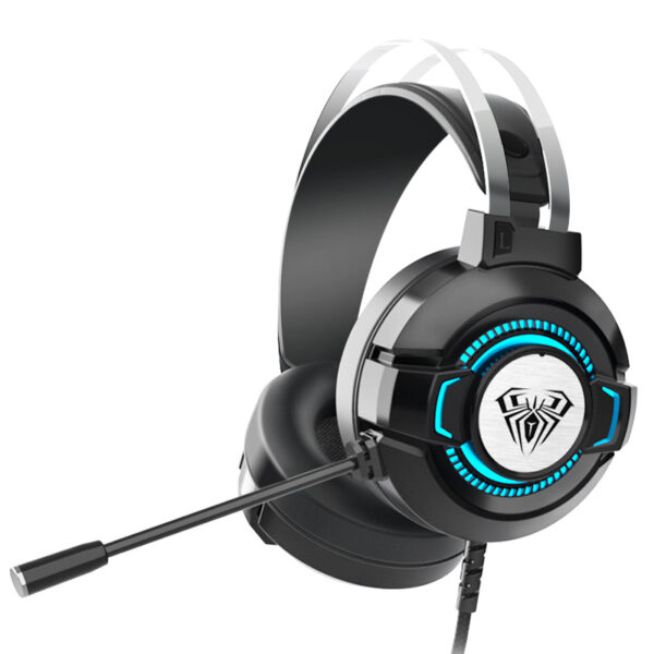 Ακουστικά S602 Over Ear Gaming Headset with Connection 3.5mm & USB RGB