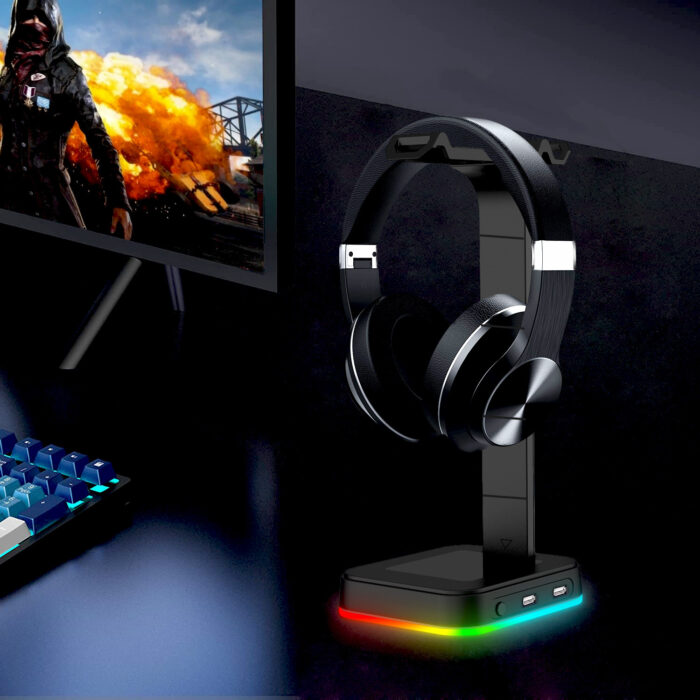 Βάση Ακουστικών Gaming Headset Bracket with RGB LIGHTING