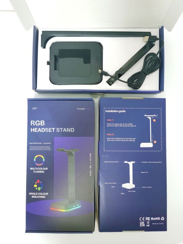 Βάση Ακουστικών Gaming Headset Bracket with RGB LIGHTING