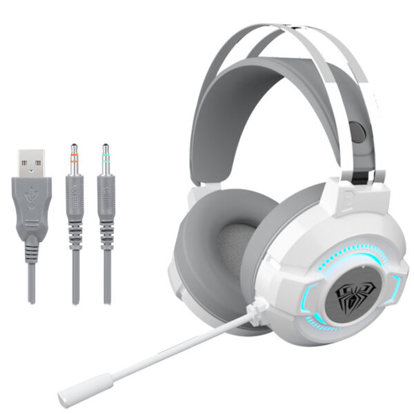 Ακουστικά S602 Over Ear Gaming Headset with Connection 3.5mm & USB RGB