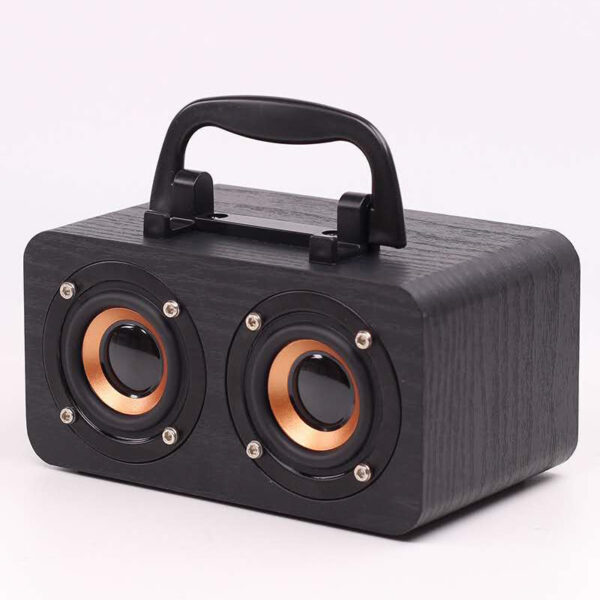 Ηχείο Wooden Wireless Bluetooth Speaker Portable Outdoor