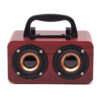 Ηχείο Wooden Wireless Bluetooth Speaker Portable Outdoor